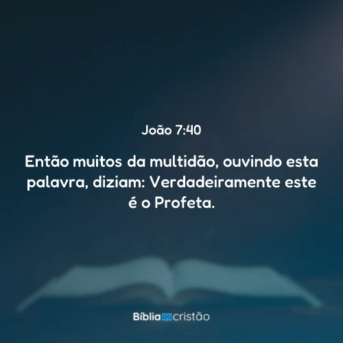 João 7:40