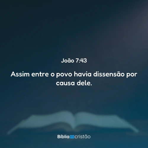 João 7:43