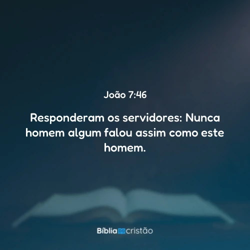 João 7:46