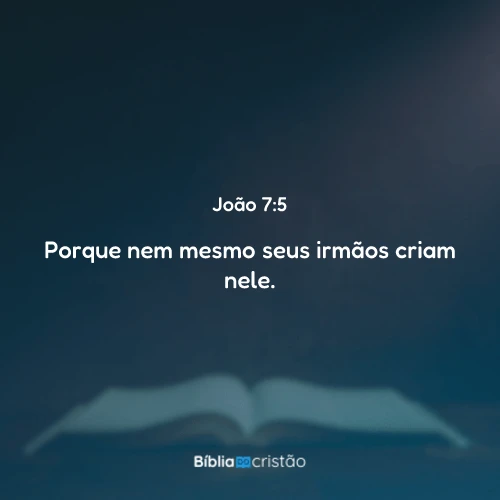 João 7:5
