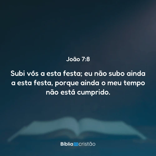 João 7:8