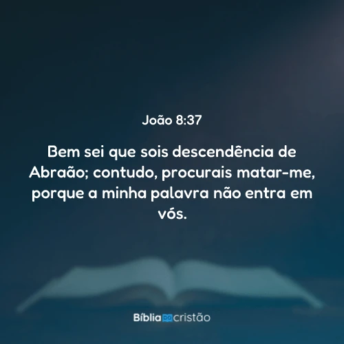 João 8:37