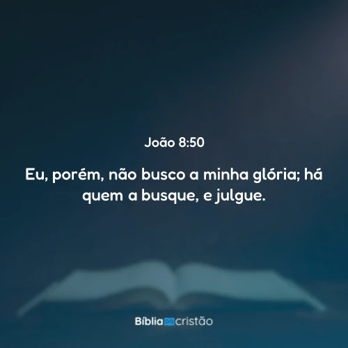 João 8:50