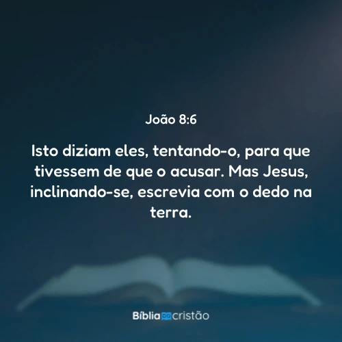 João 8:6