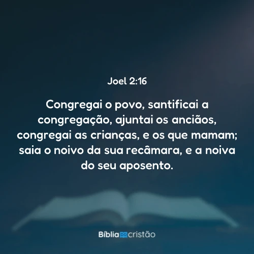 Joel 2:16