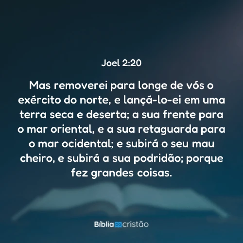 Joel 2:20