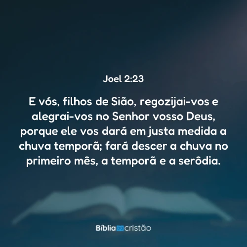 Joel 2:23