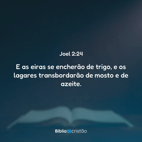 Joel 2:24
