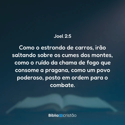 Joel 2:5