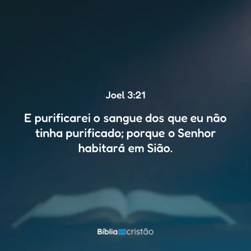 Joel 3:21