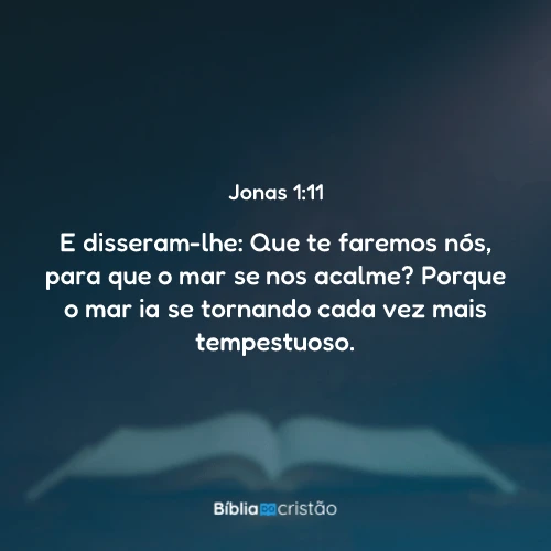 Jonas 1:11