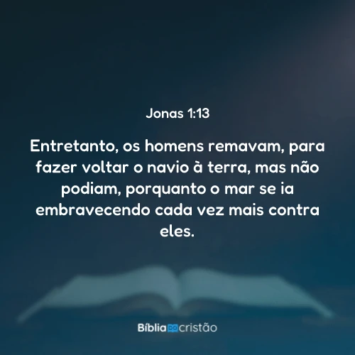 Jonas 1:13