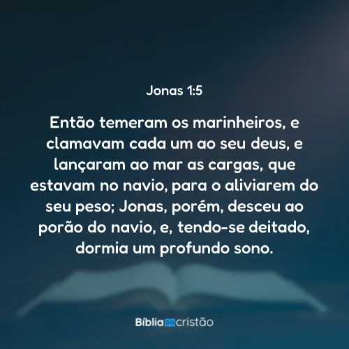 Jonas 1:5