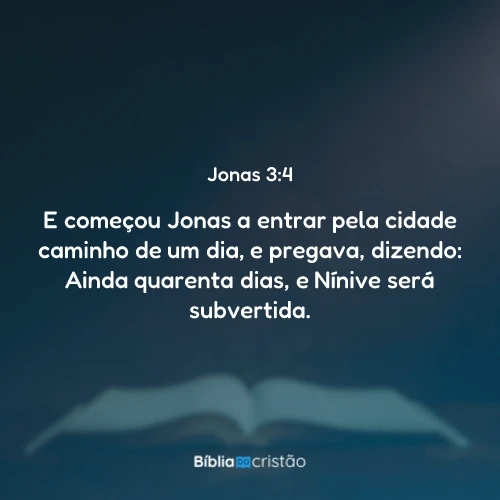 Jonas 3:4