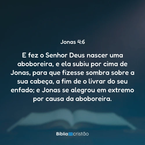 Jonas 4:6
