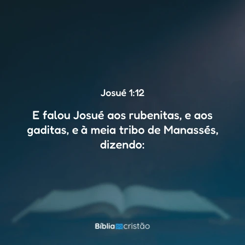 Josué 1:12
