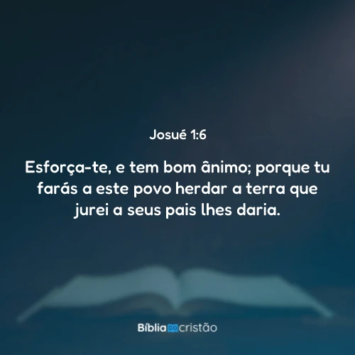 Josué 1:6