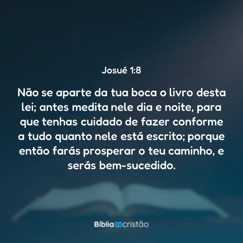 Josué 1:8