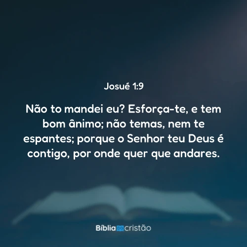 Josué 1:9