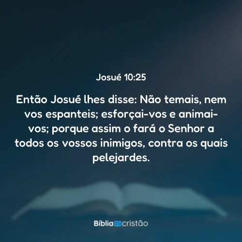 Josué 10:25