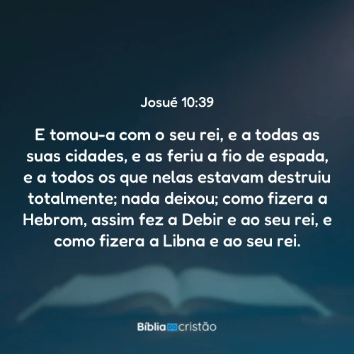 Josué 10:39