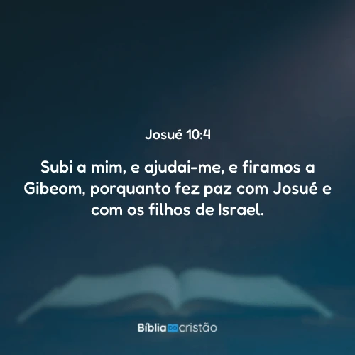 Josué 10:4