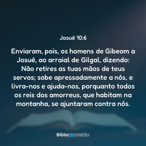 Josué 10:6