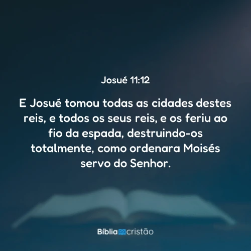 Josué 11:12