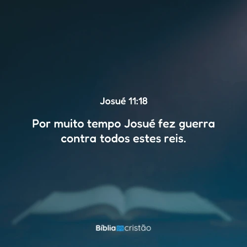 Josué 11:18