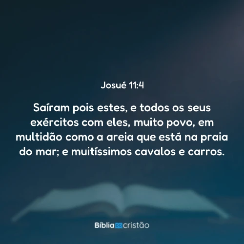 Josué 11:4