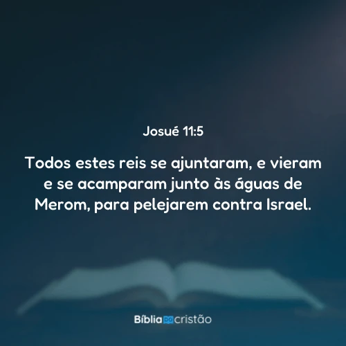 Josué 11:5