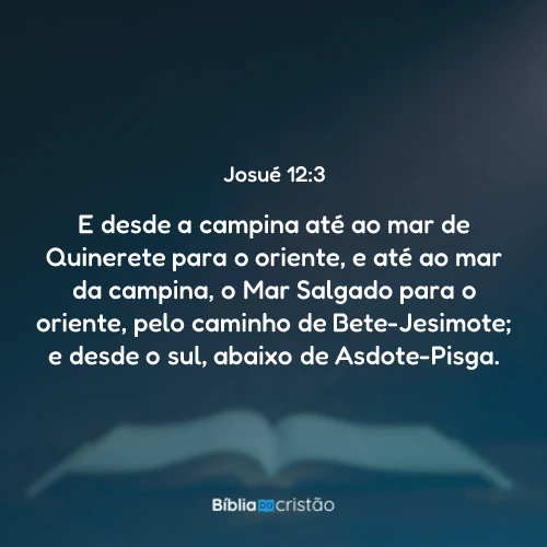 Josué 12:3