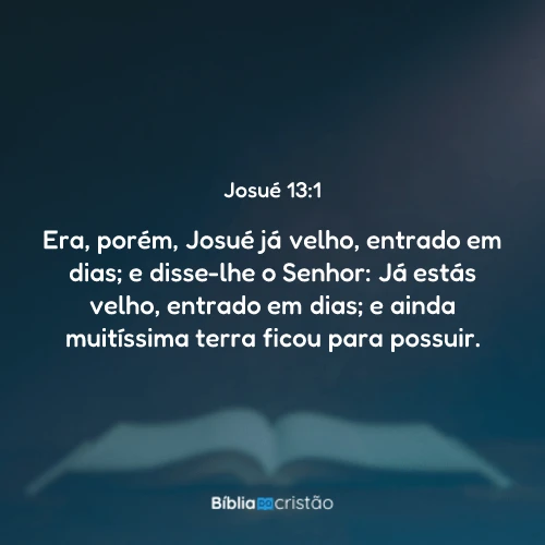 Josué 13:1