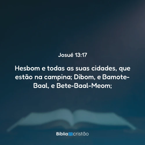 Josué 13:17