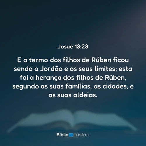 Josué 13:23