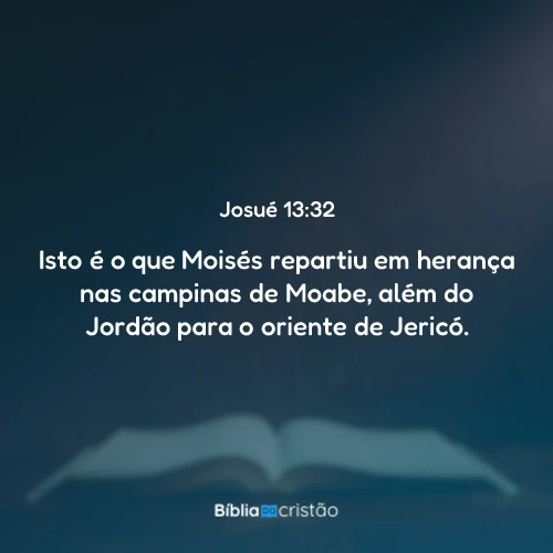 Josué 13:32
