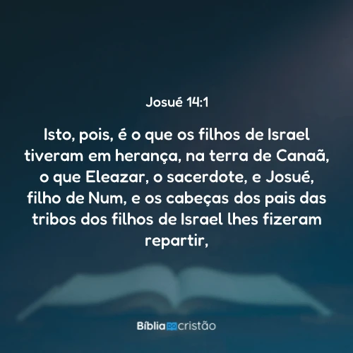 Josué 14:1