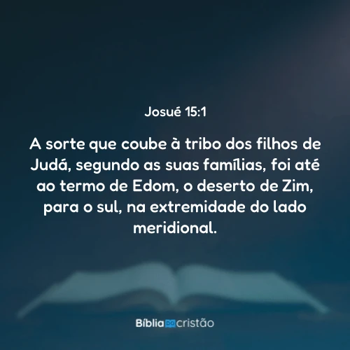 Josué 15:1
