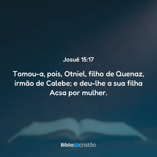 Josué 15:17