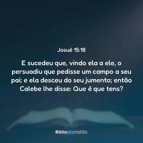 Josué 15:18