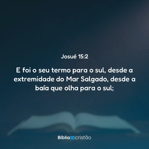 Josué 15:2