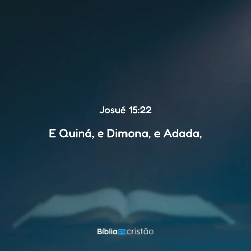 Josué 15:22