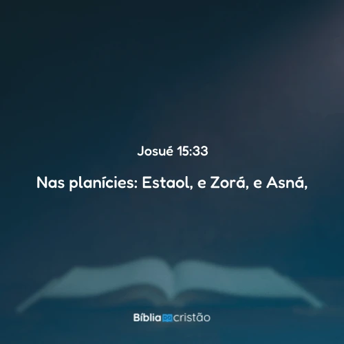 Josué 15:33