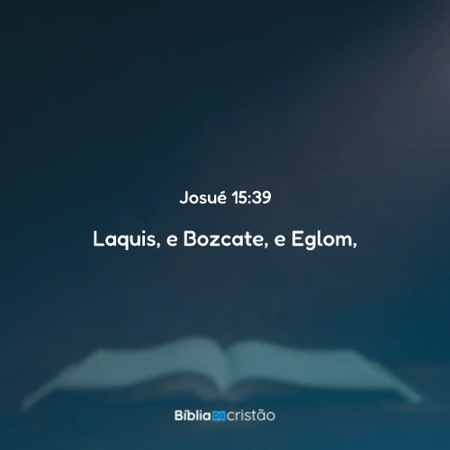 Josué 15:39