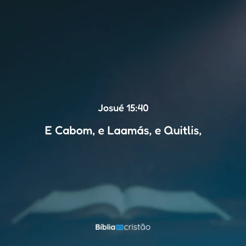 Josué 15:40
