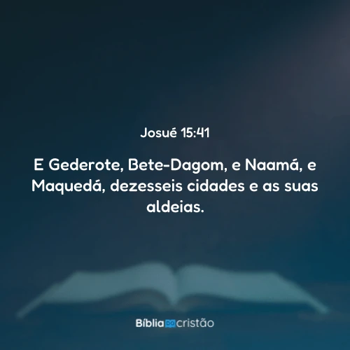 Josué 15:41