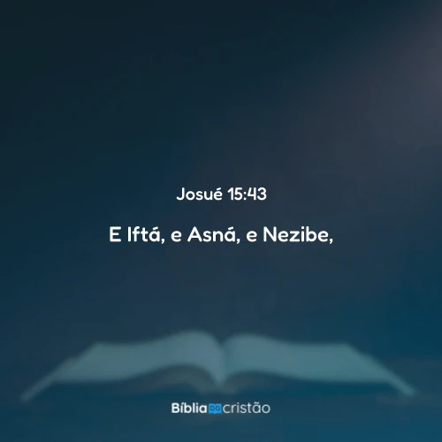 Josué 15:43