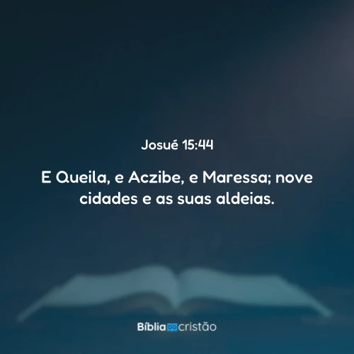 Josué 15:44