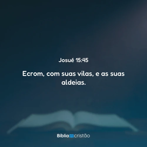 Josué 15:45