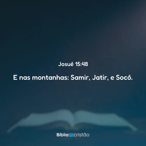 Josué 15:48